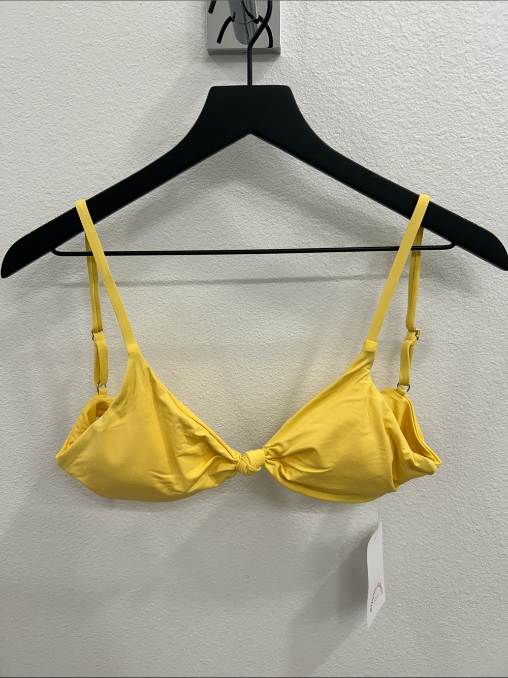 Yellow Knot Dippin Daisys Bikini Top